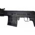 Снайперская винтовка AY 555 A, спринговая SVD, пластик Black (Koer)
